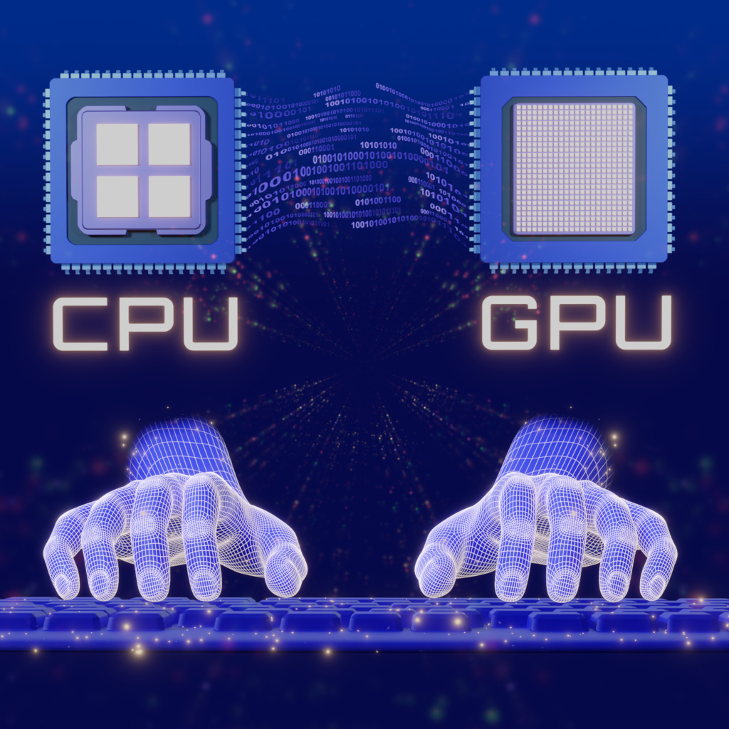 CPU and GPU